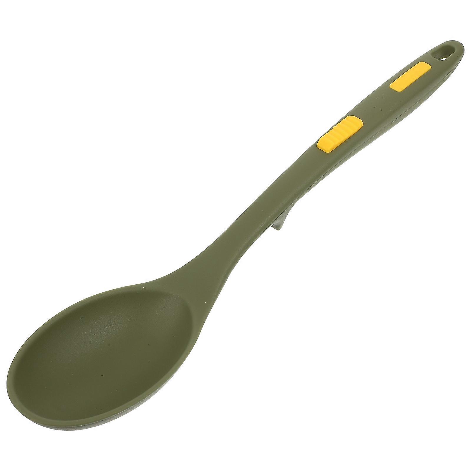Multi-Function Silicone Cooking Spoon for Household Use 2Pcs Kitchen Accessory