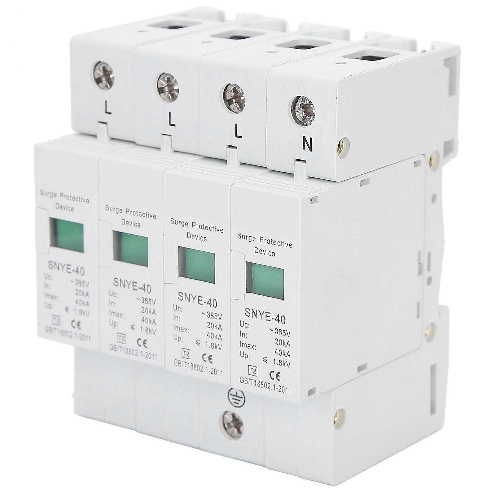 Protector contra sobretensiones de alta calidad Pararrayos 4P Pararrayos secundario