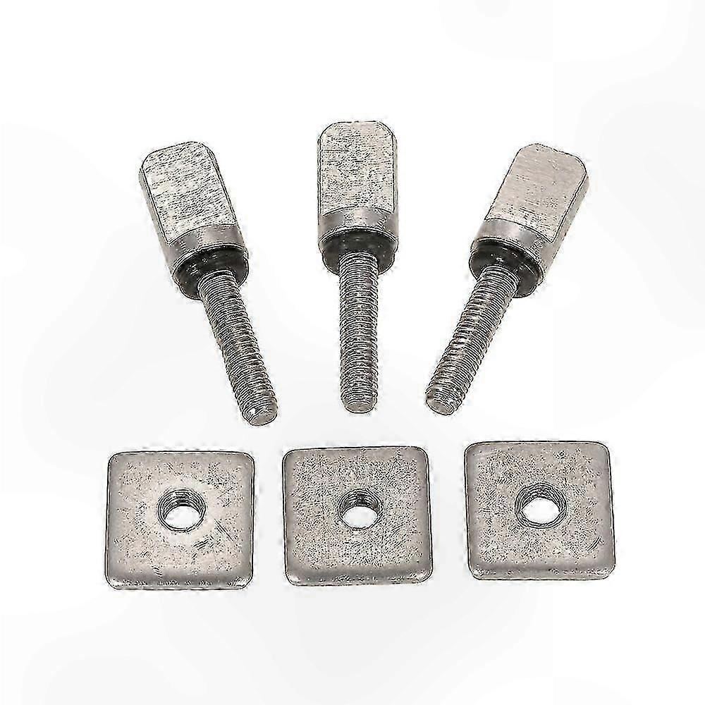 Fin Screw and Plate Replacement Kit for Surfboard, Longboard, SUP, Bodyboard
