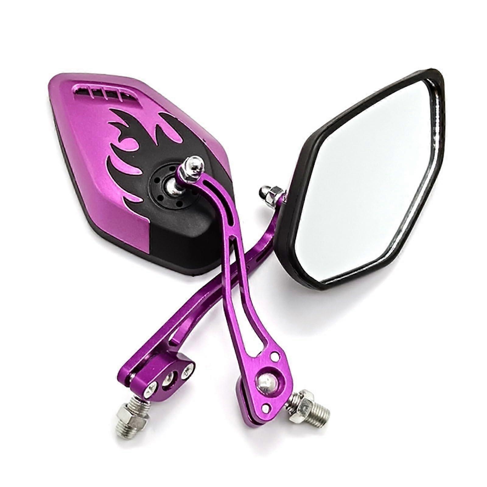 Rearview Mirror With Replaceable Screws For BMW R1200R R1200GS F800GS G310R F650GS F700GS F800R Purple