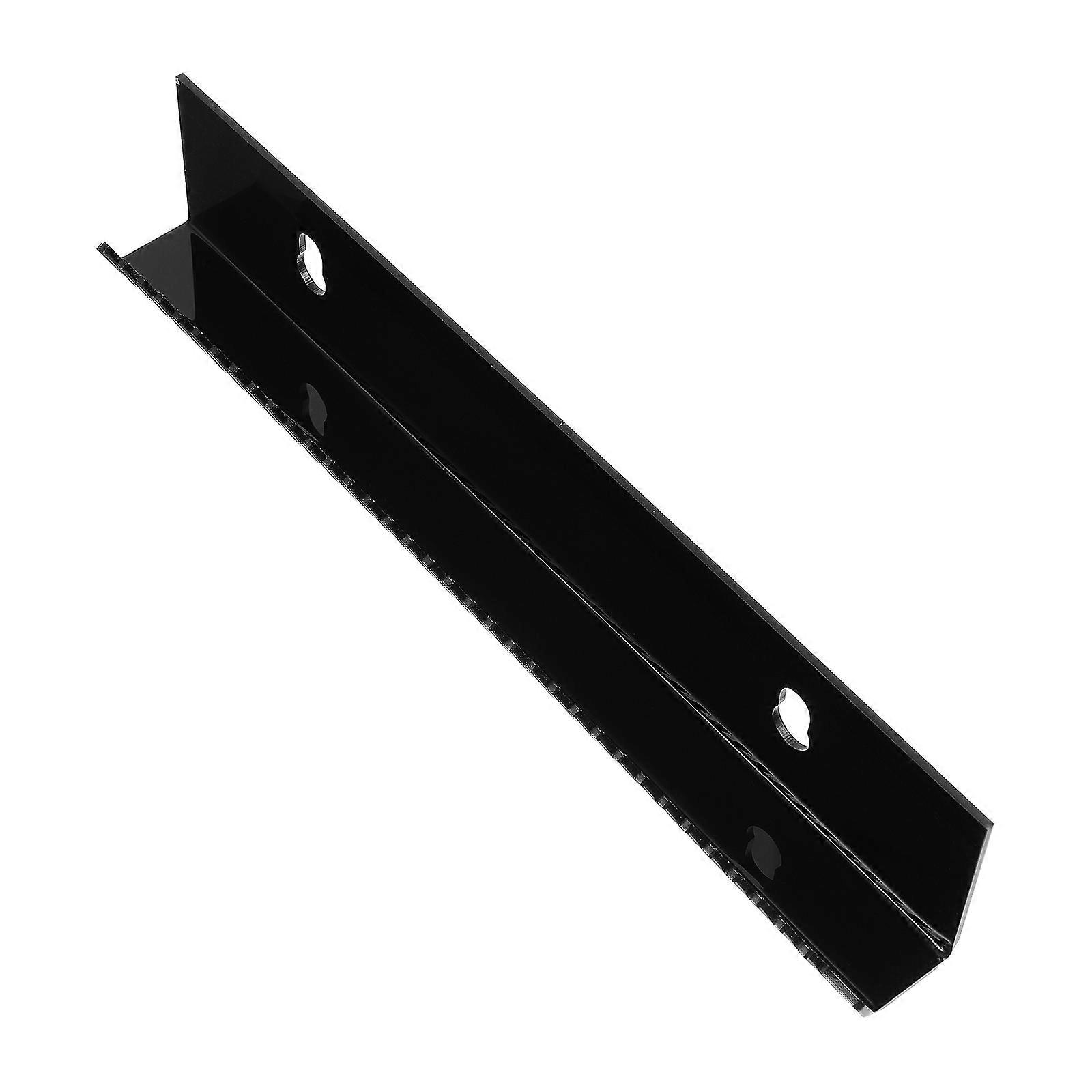 Wig Hanger Storage Acrylic Wall-Mounted Rack for Display 2Pcs Black