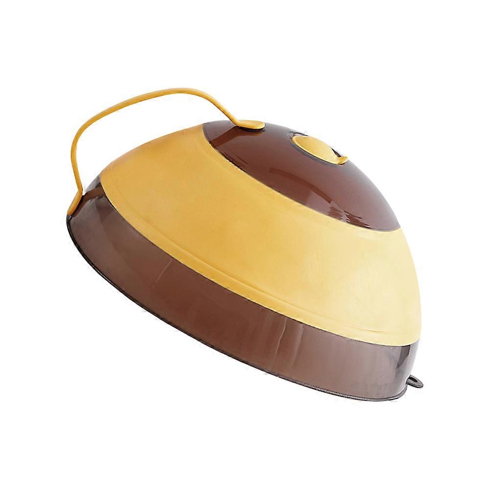 Foldable Dish Cover Food Protector for Home Use 1Pcs Orange Vegetable Protector