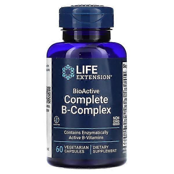 Life Extension, BioActive Complete B-Complex, 60 Vegetarian Capsules