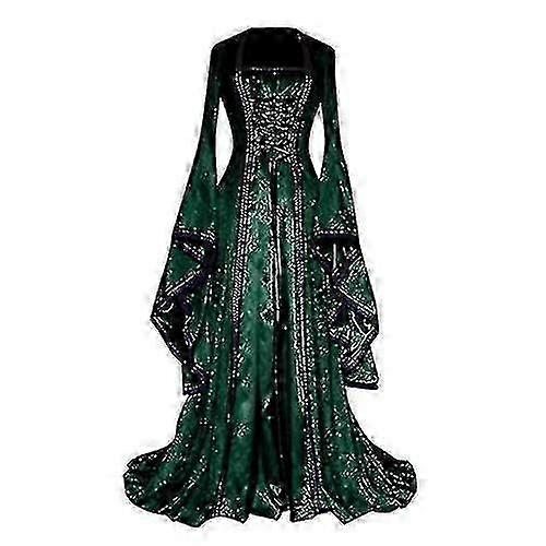 المرأة فساتين العصور الوسطى خمر العصور الوسطى طول الكلمة التعادل الكشكشة الأكمام عصر النهضة القوطية فساتين كوسبلاي بالإضافة إلى حجم الأزياء القوطية اللباس