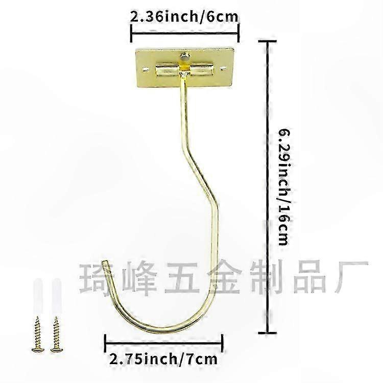 Foldable Metal Banana Hanger for Kitchen Cabinets, Space-Saving Design to Keep Bananas Fresh Under Counter or Shelf