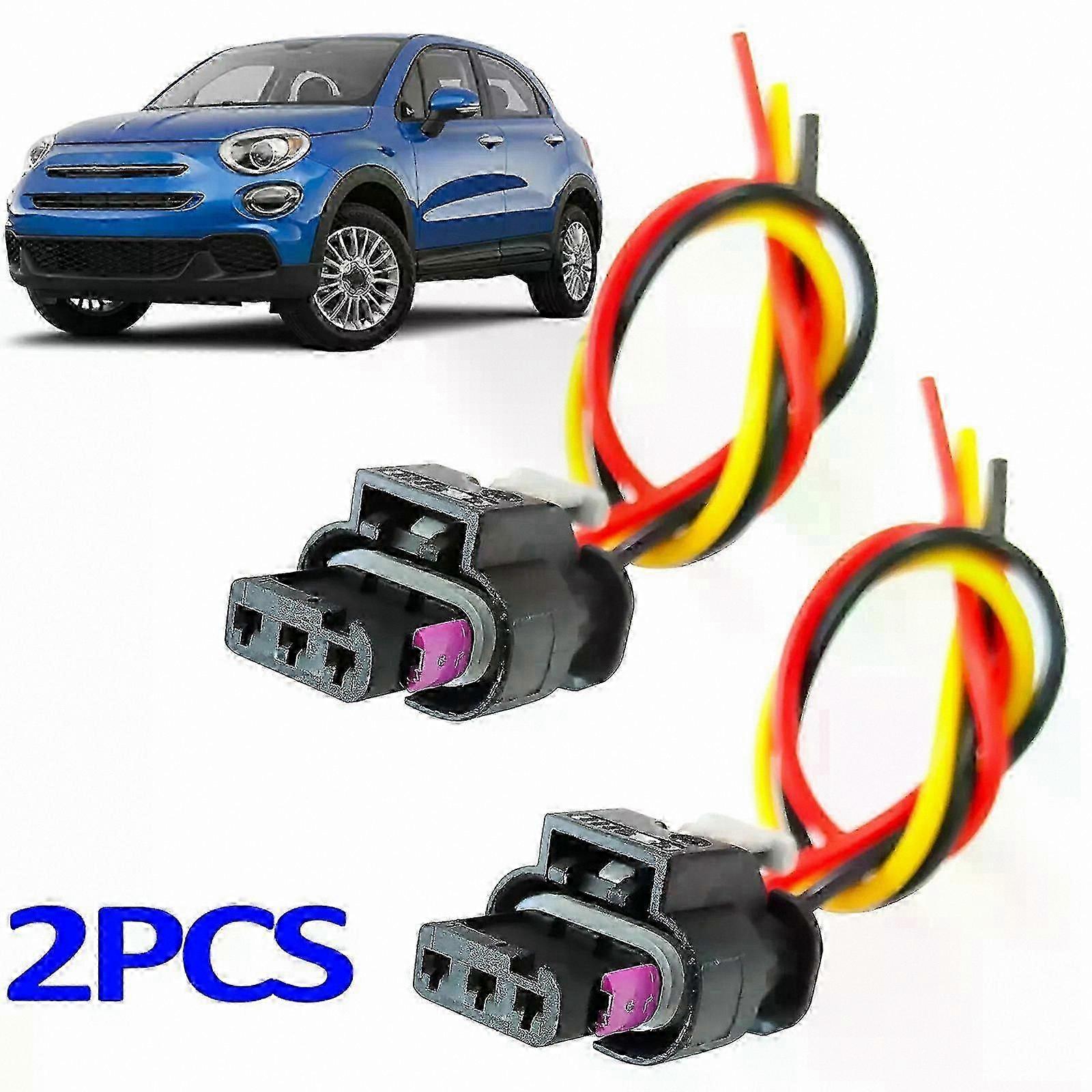 3PIN Parking Sensor Plug Connector Compatible with Fiat 500L 500X Fiorino Panda Qubo Tipo Doblo Ducato 4F0973703