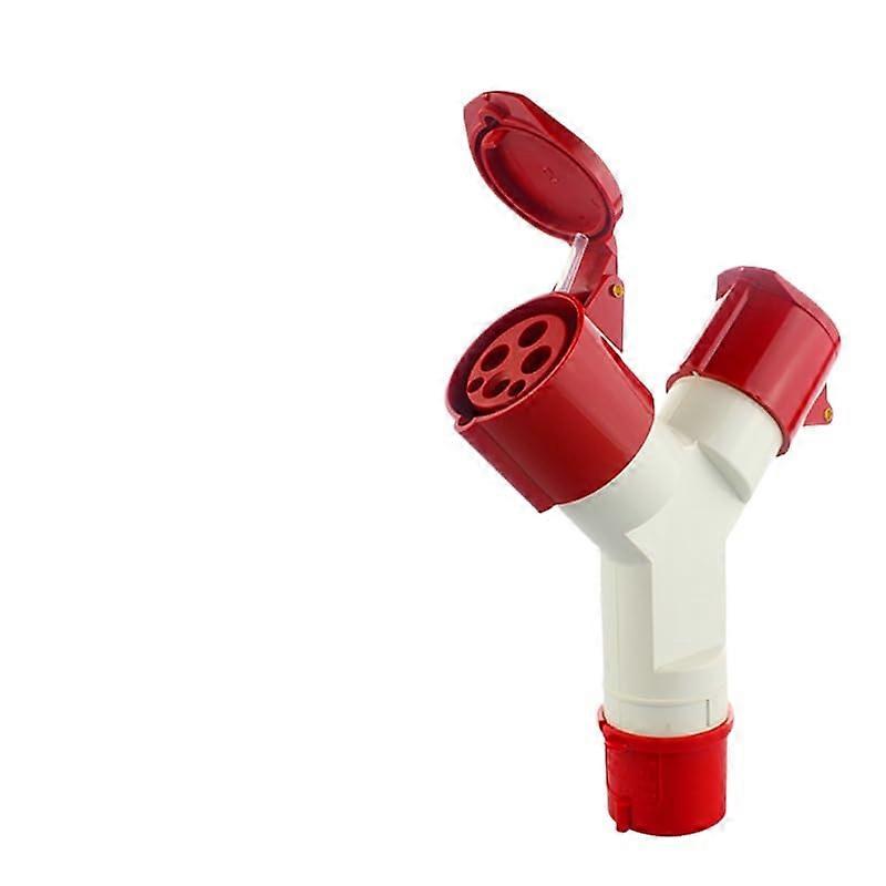 1013/1012/1023 Multifunctional Tee Industrial Plug Y Type Waterproof Socket 3/4/5 Core 16A/32A