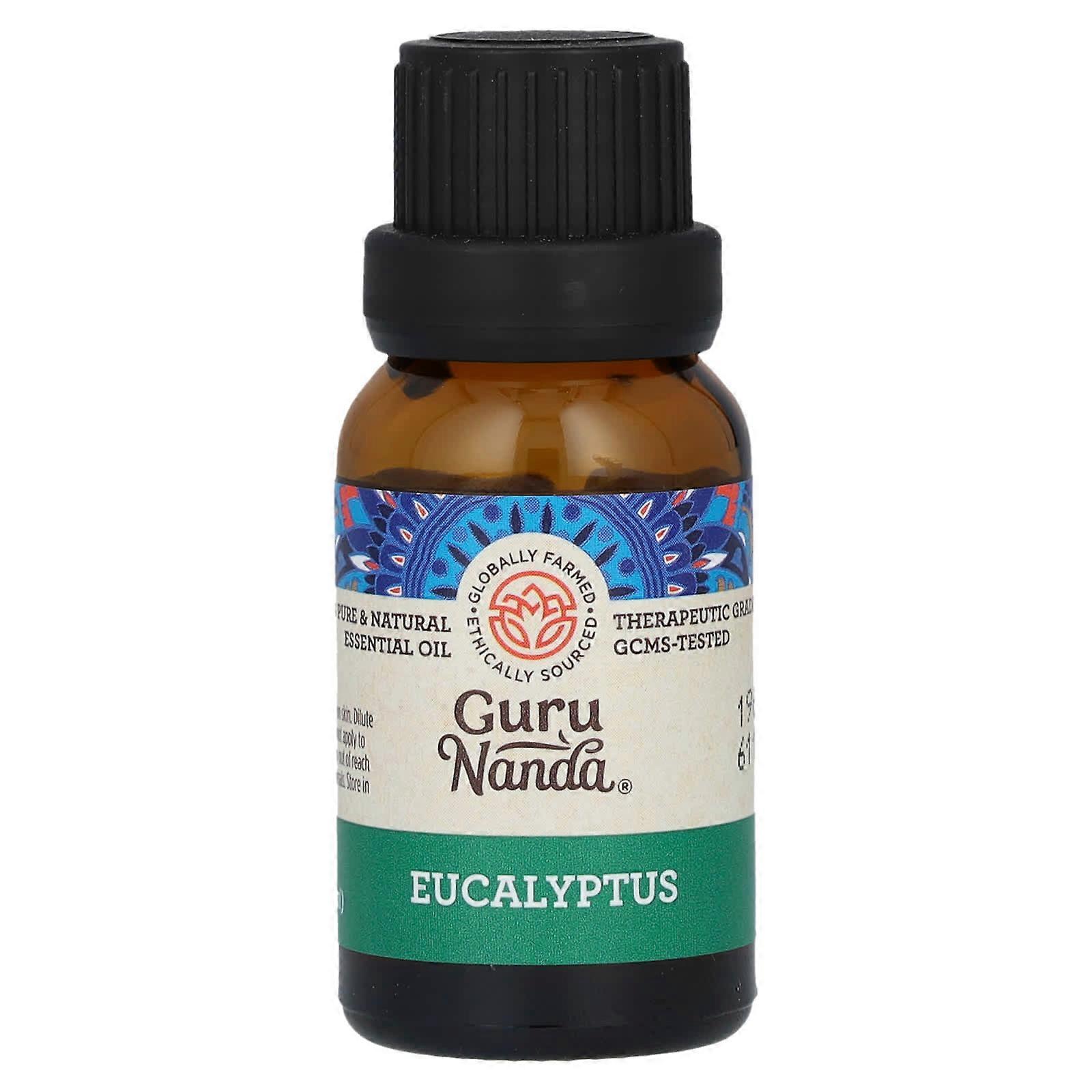 100% Pure & Natural Essential Oil, Eucalyptus , 0.5 fl oz (15 ml)