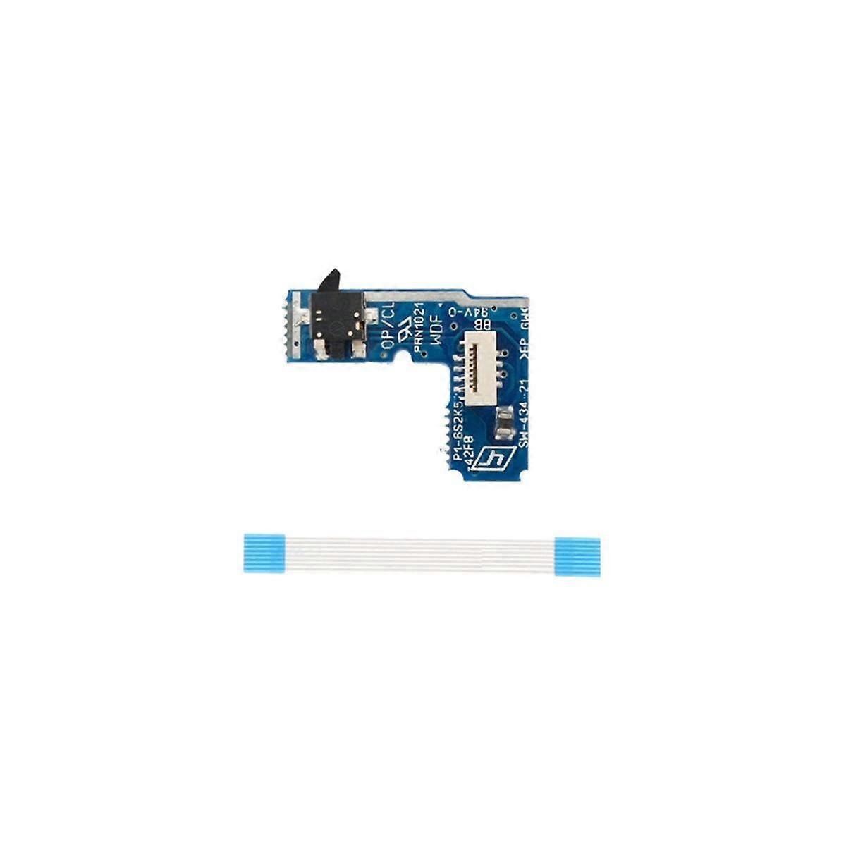 1Pcs Power Switch PCB Board Power On Off Reset Switch Board with Flex Ribbon Cable for PS2 SCPH 70000 75000 77000 79000