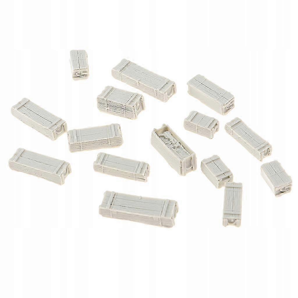 Diy 1:35 Soldier Resin 15 Crates War