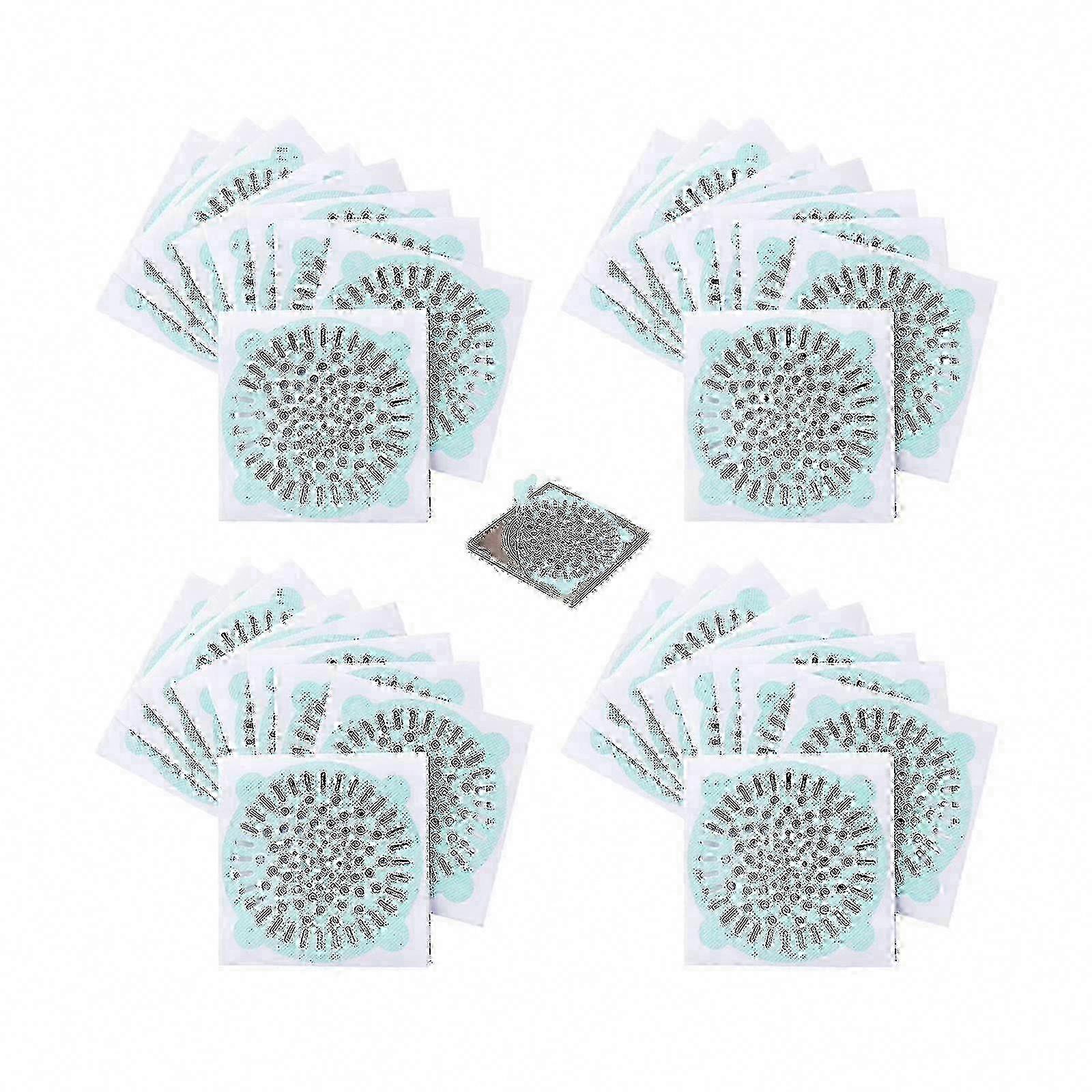 40-Pack Hair Catcher for Shower and Sink, Floor Drain Filter to Prevent Clogs