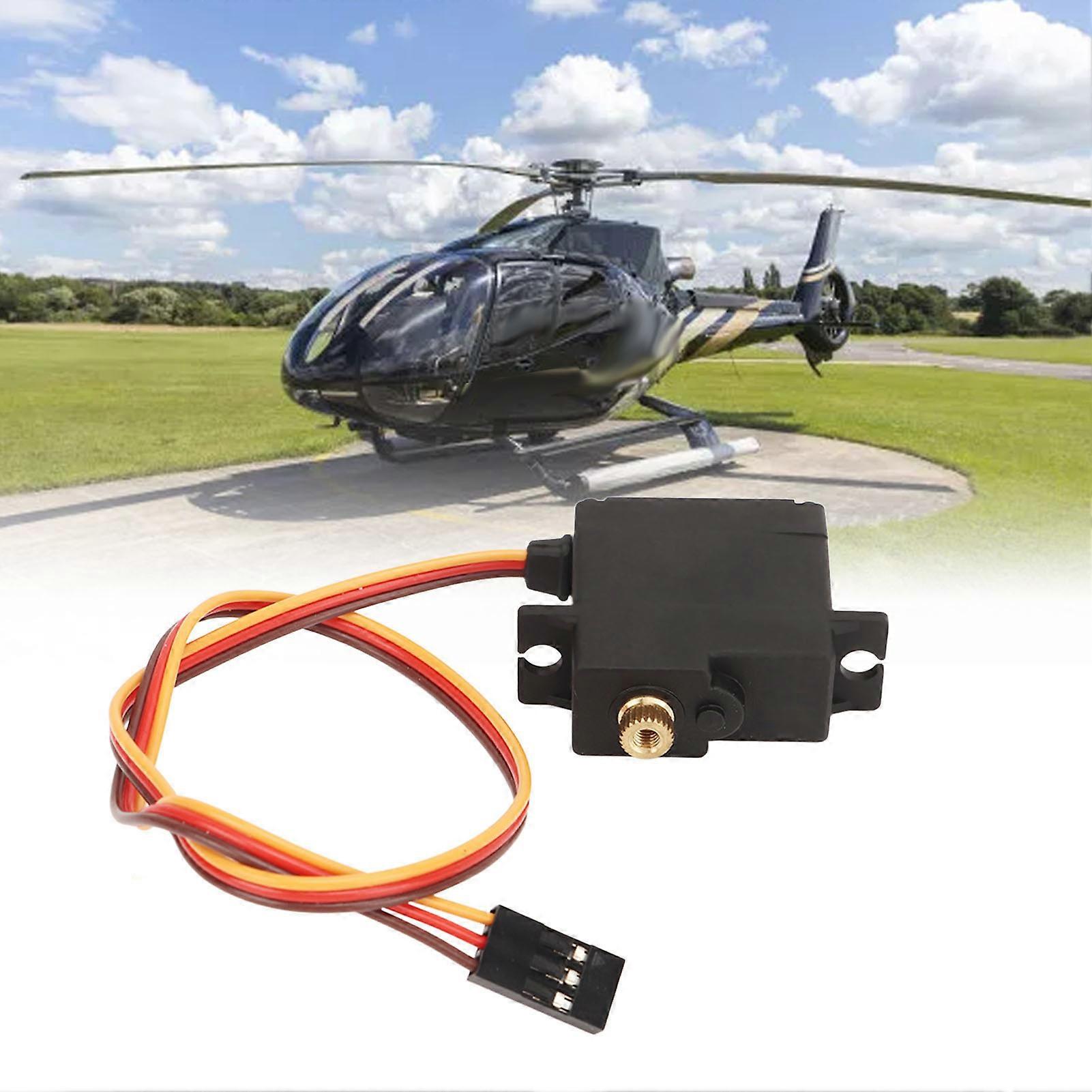 RC Servo High Accuracy 25T 17g Metal Gear Servo for 1/16 1/18 RC Cars Boats Robots 