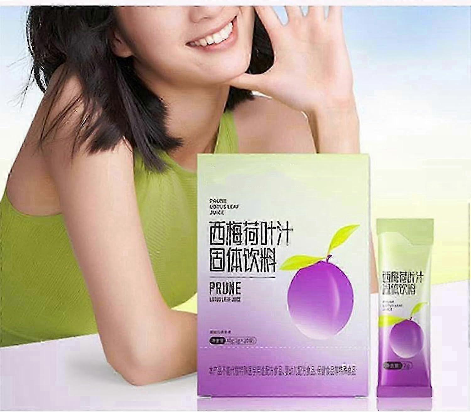 Prune Lotus Leaf Juice, Prune Juice Organic, Prune Lotus Leaf Juice, Prune Juice for Constipation, for Big Belly and Fat People