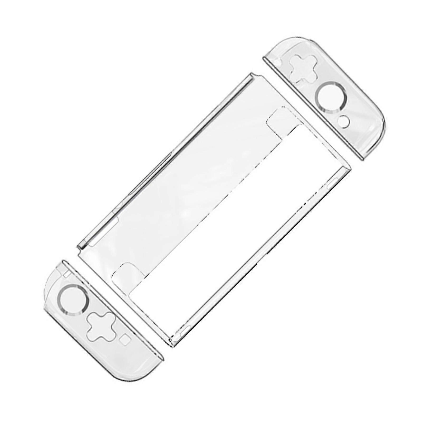 Upgrades Clear Case Plastic Protective Case Shockproof Consoles Case 21cm Length Protective Cover Upgrades for Console  Multicolor