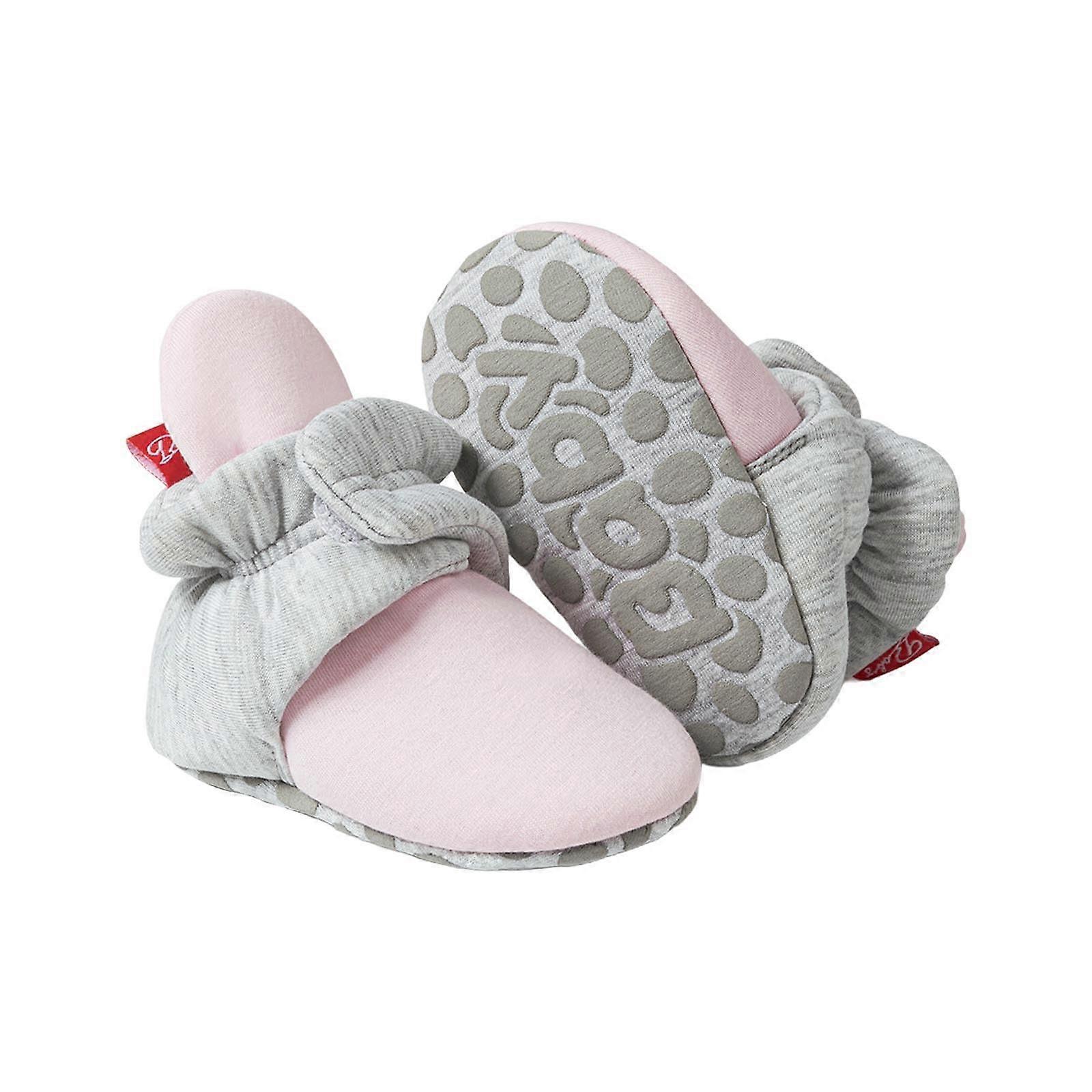 Baby Booties Model A0 Watermelon Red FleeceLined SoftSole AntiSlip First Walking Winter Infant Shoes 018 Months