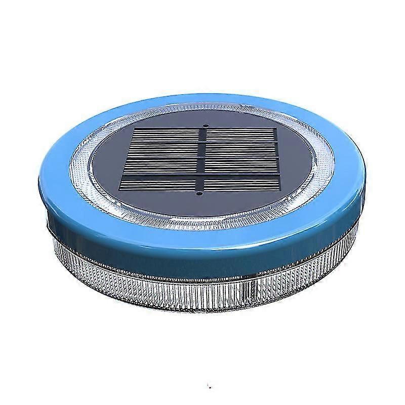 Solar Light 2pcs Floating Solar Lights for Swimming Pool - Waterproof Induction LED Light (White Light)