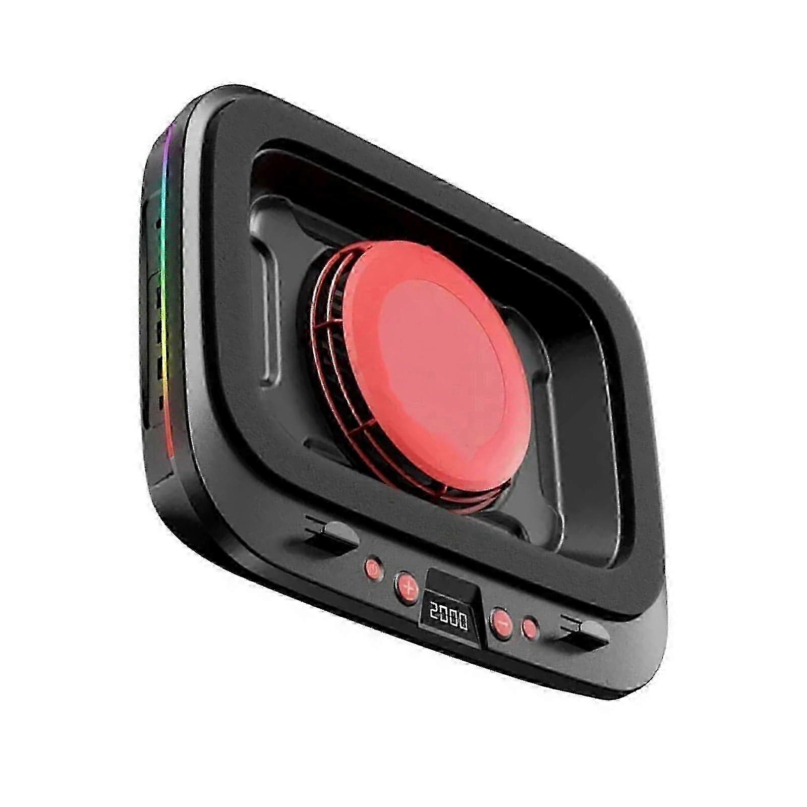 Notebook Cooling Pad Adjustble Powerful Fan Efficient Heat Dissipation and Comfortable Use in Any Setting 2025