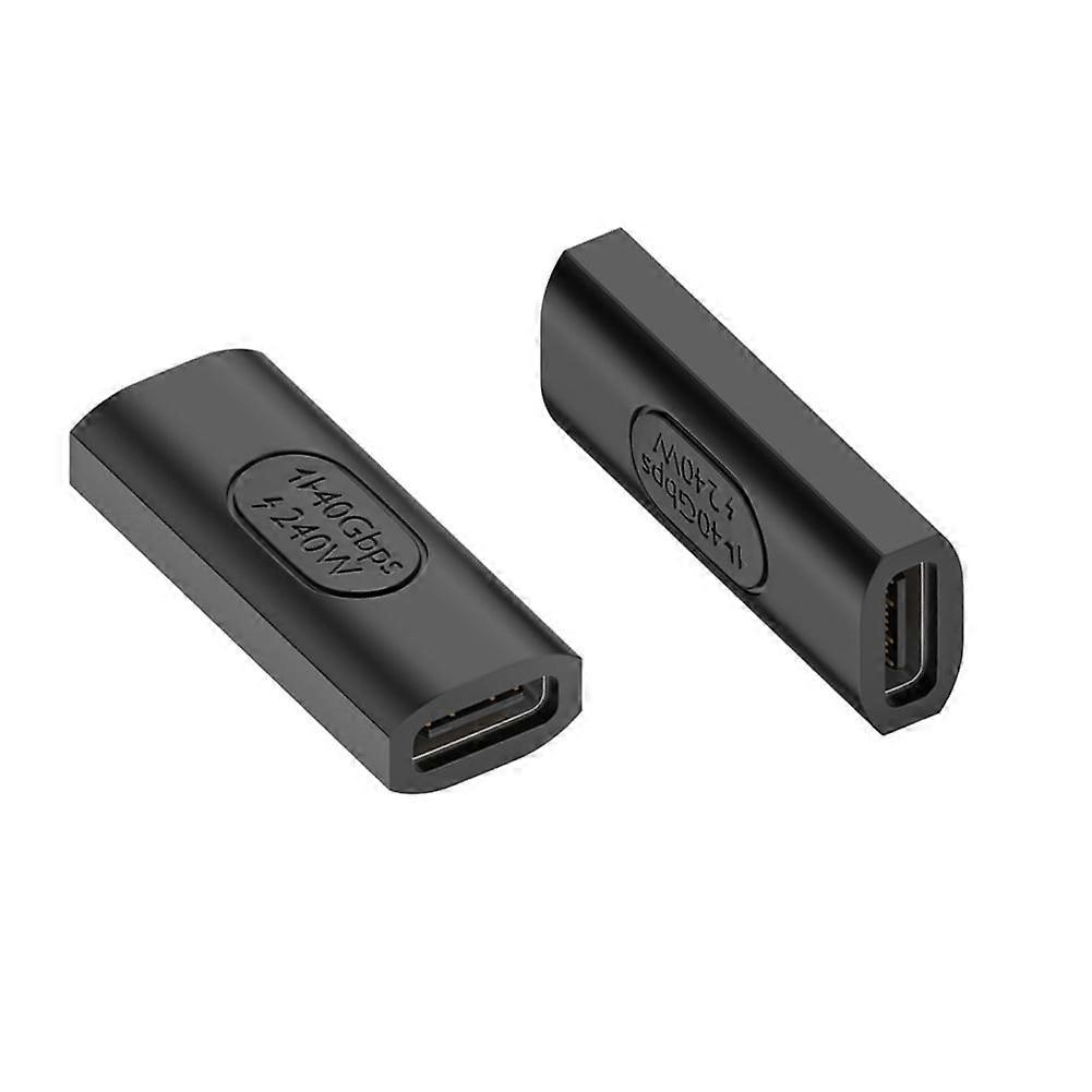 jixopn PD240W Portable Convertor 50V USB C To Type C Data Transfer Adapter HD Video Audio for Macbook compatible with Samsung TV Laptop