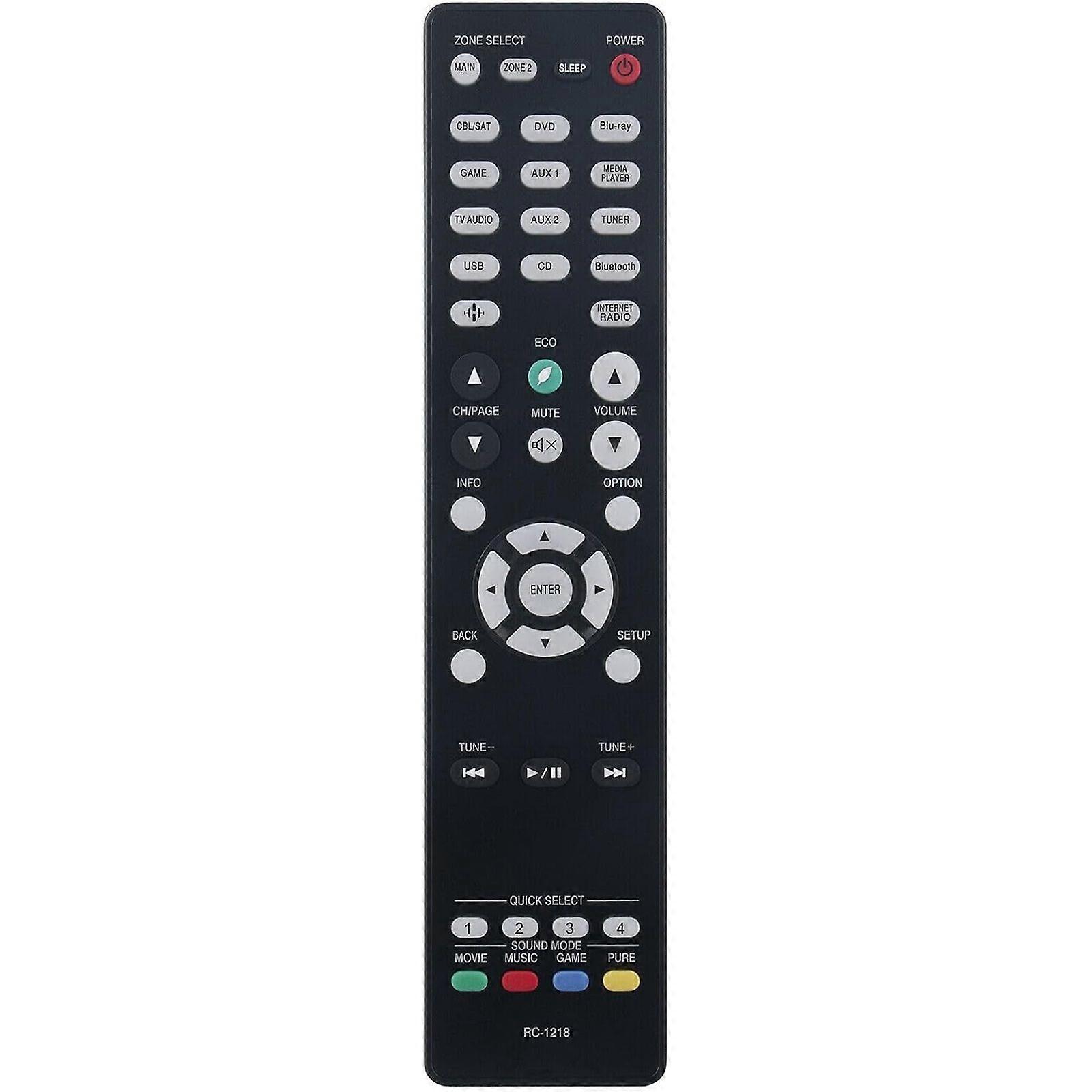 RC-1218 Replace Remote Control for Denon CD Receiver Remote Replacement AVR-X2400H AVR-S730H AVR-S930H AVR-X3400H