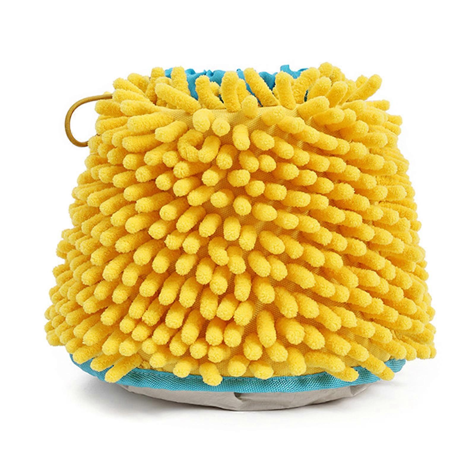 2 In 1 Dog Paws Cleaning And Drying Bucket Portable Foldable Design Absorbent Layer Builts In Towel For Pet Grooming  S