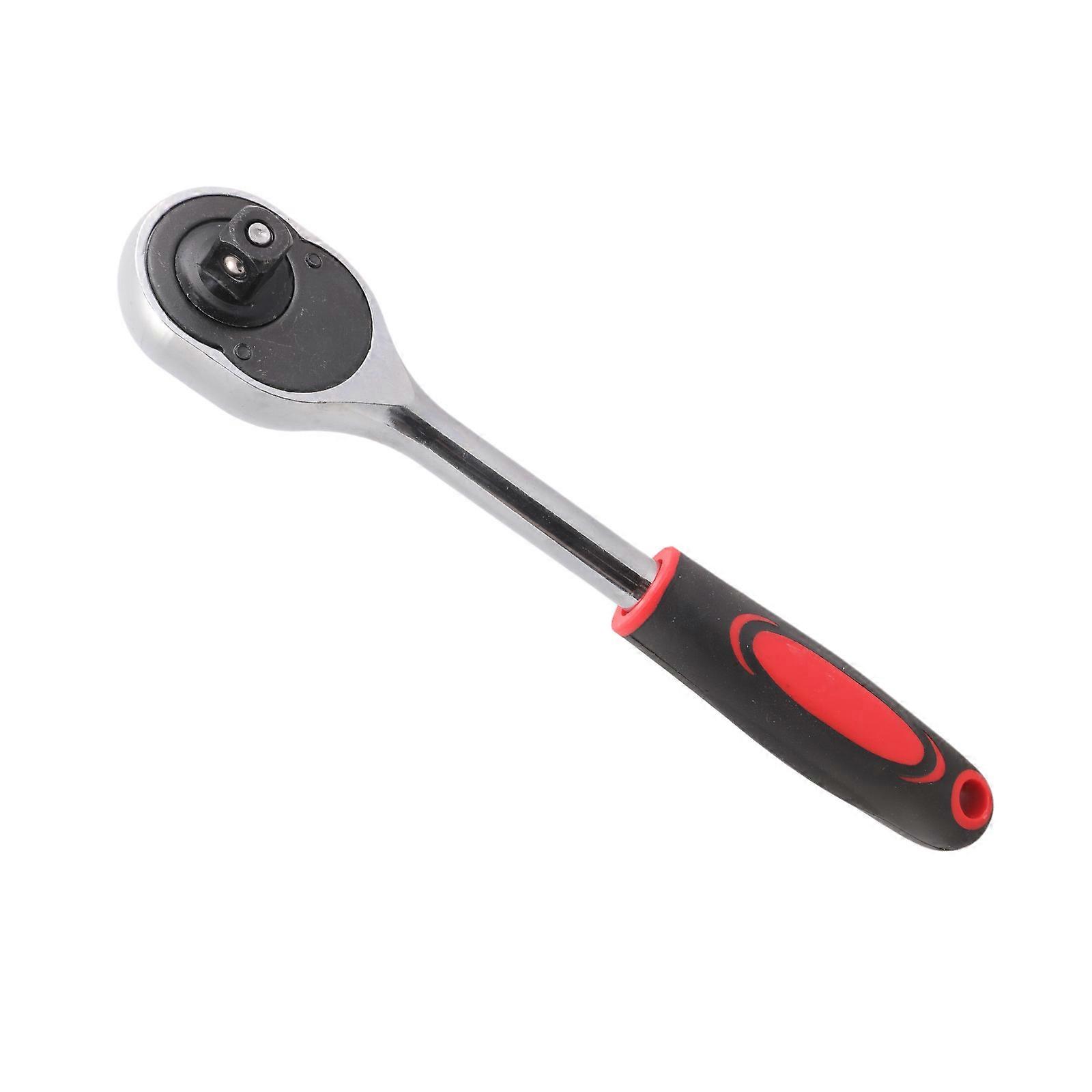 Industrial Socket Wrench With 180 Degree Rotating Head And Extended Leverage For Mechanical Adjustment In Confined Areas Multicolor