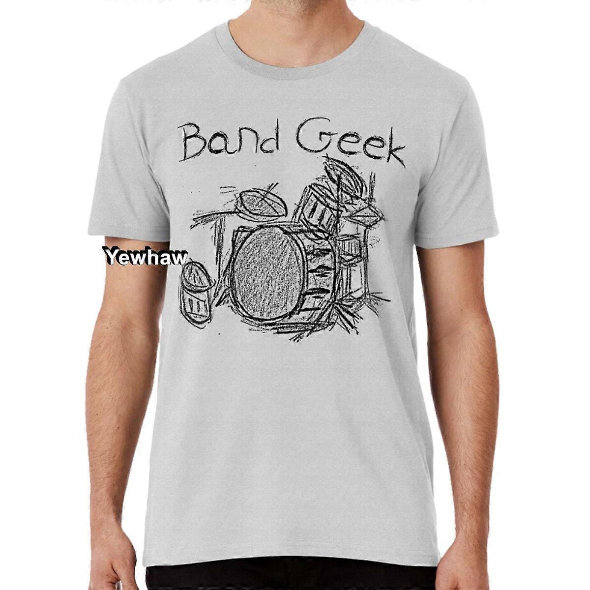 Band Geek Drum Set T-shirt Drummer Percussion
