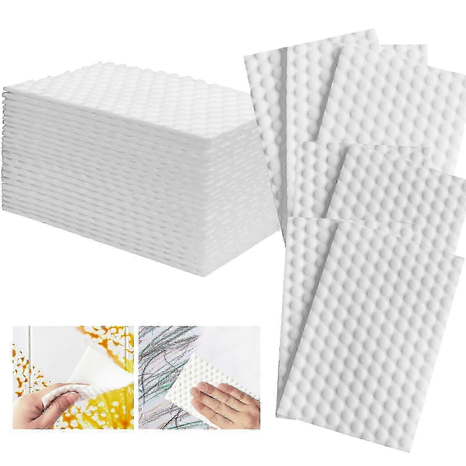 48 Pieces Magic Sponges Multifunctional Cleaning Sponge for Household Use