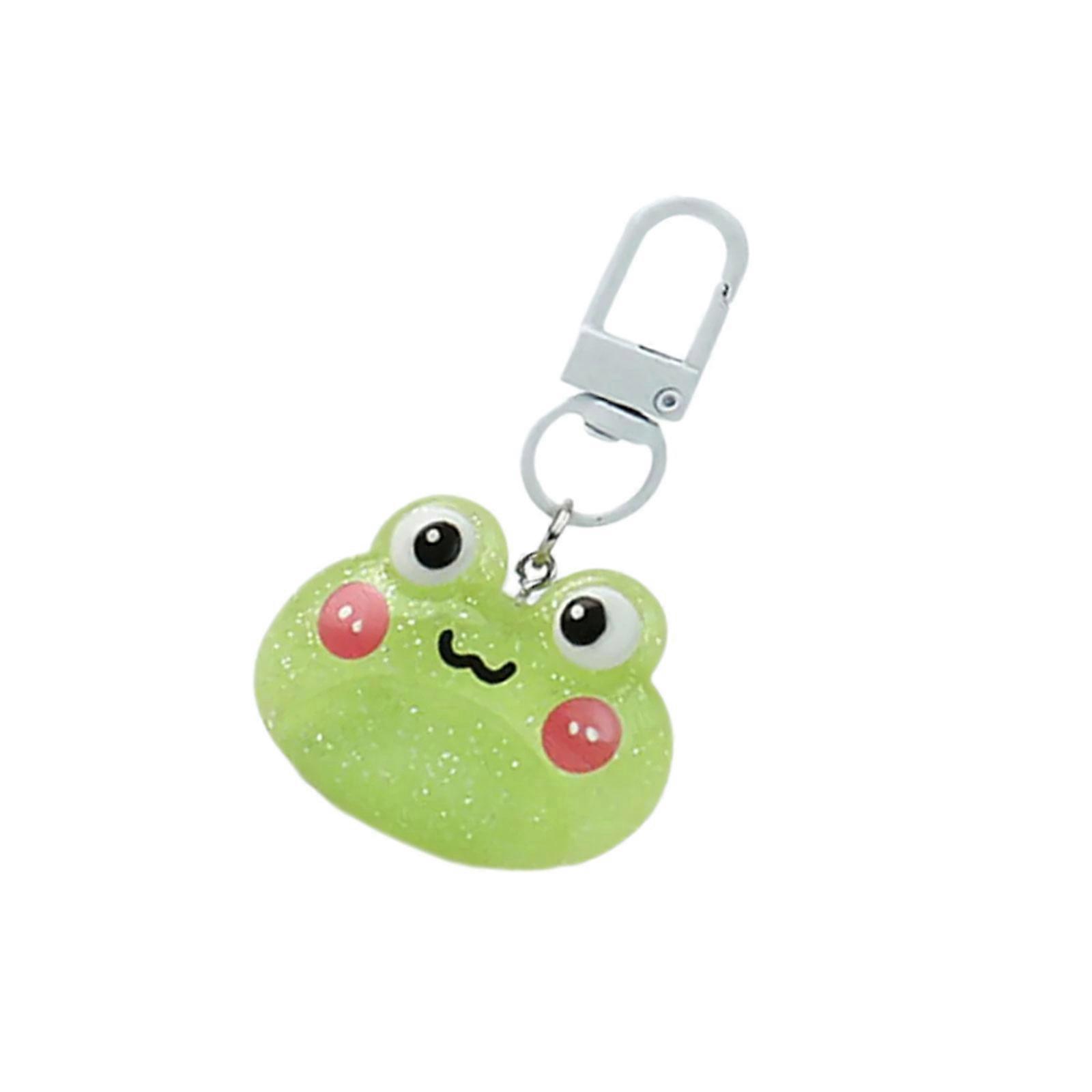 Fun Animal Keychain Highlighting Clear Treefrog Plan Rosin Substance With Secure Mixture Clip Enchanting Functional Gift For Any Occasion Multicolor