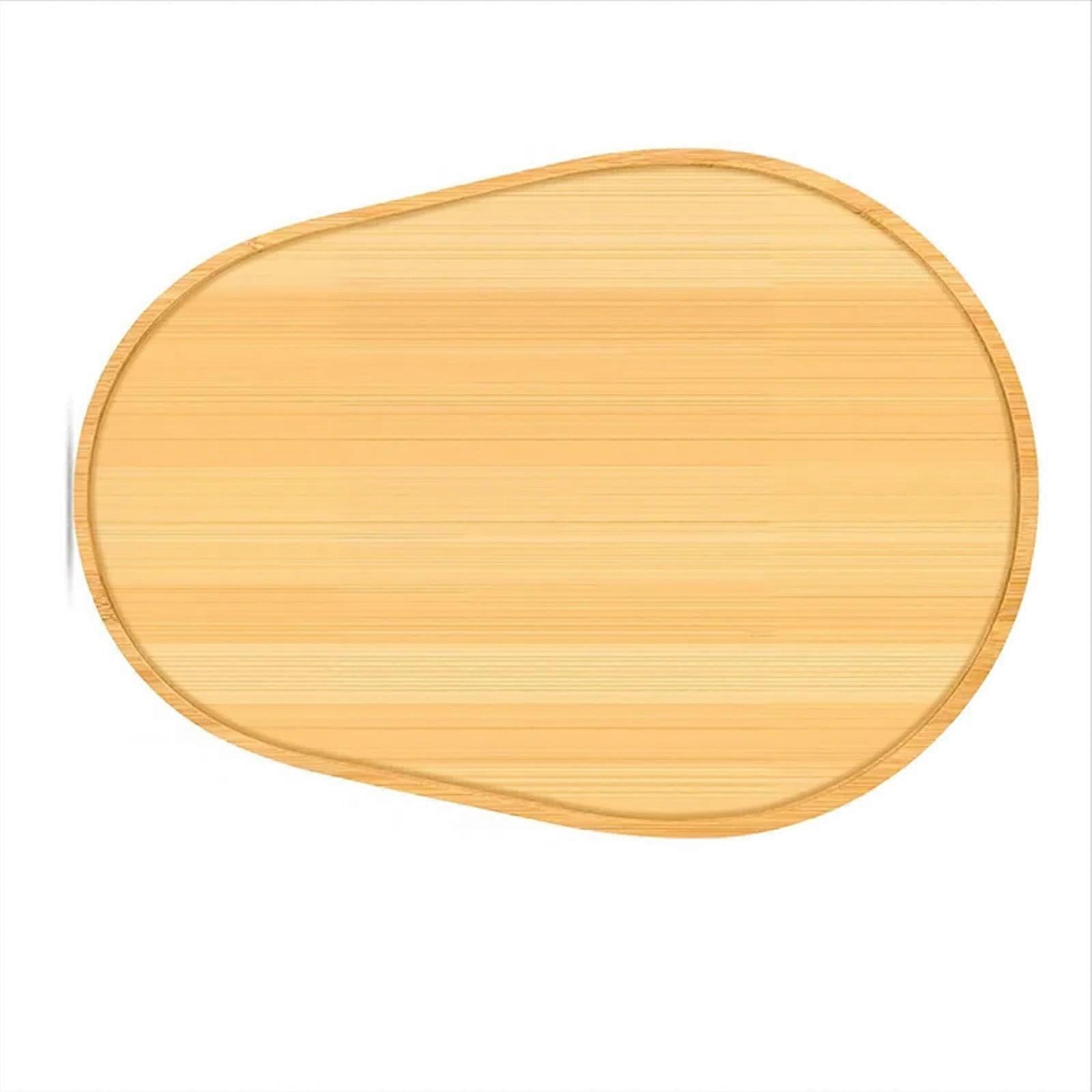 Bamboo Gliding Pads Slide Mat Kitchen Appliance Sliding Tray for Protecting Countertops and Moving Appliances Easily Multicolor