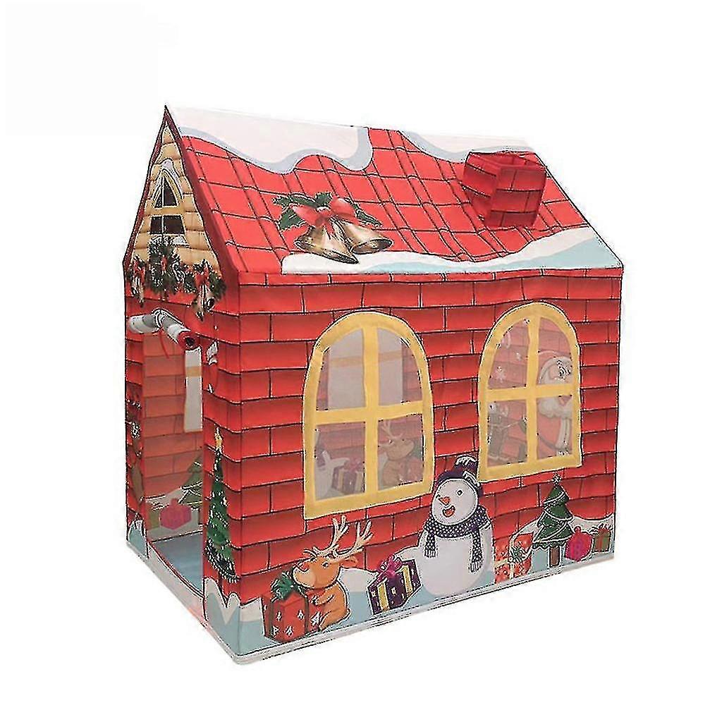 Jouluteltta Pojat Tytöt Lelut Lasten teltta Sisä- ja Ulkoleikkitalo Lapset