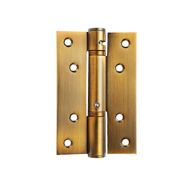 Spring Hinge, Invisible Door Self-closing Buffer Damping Hinge with Automatic Door Closer, 90-degree Positioning