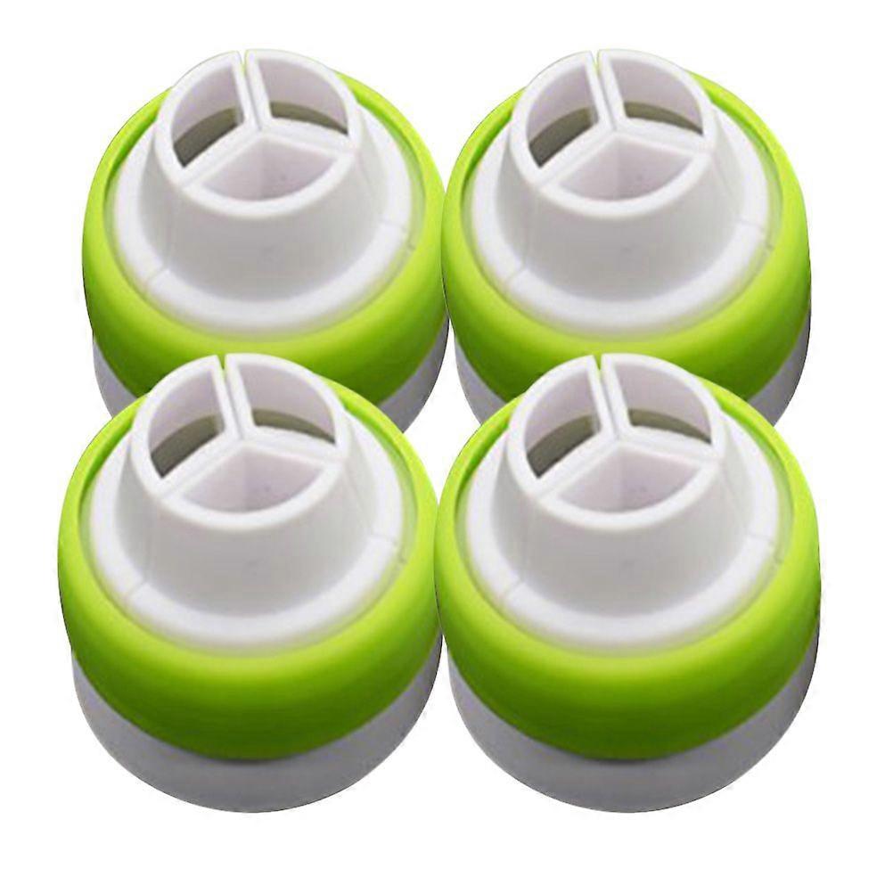 4pcs Piping Tip Couplers For Large Size Icing Nozzles Converter Quickly Easily Attach and Swap Piping Tips