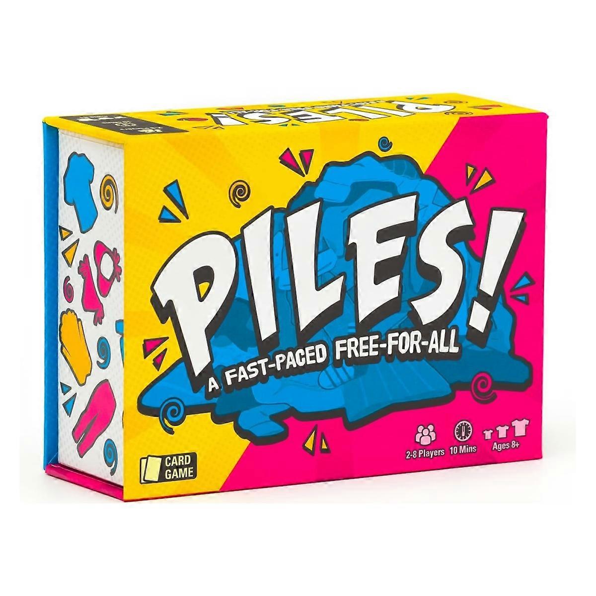 Card Matching Game with Quick Match Gameplay for 2-8 Players, Fun for Kids and Adults Party