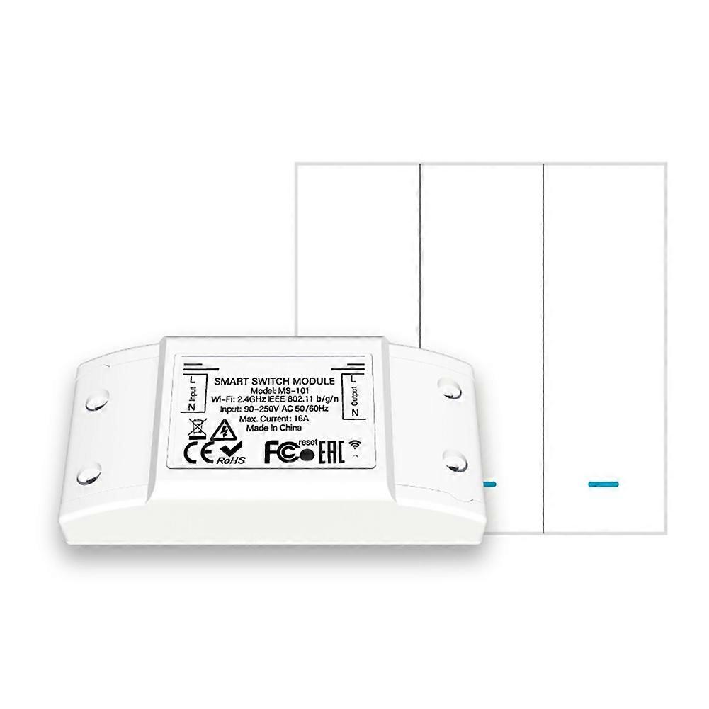 16A Bluetooth Smart Switch with 3 Group Panel Remote Control