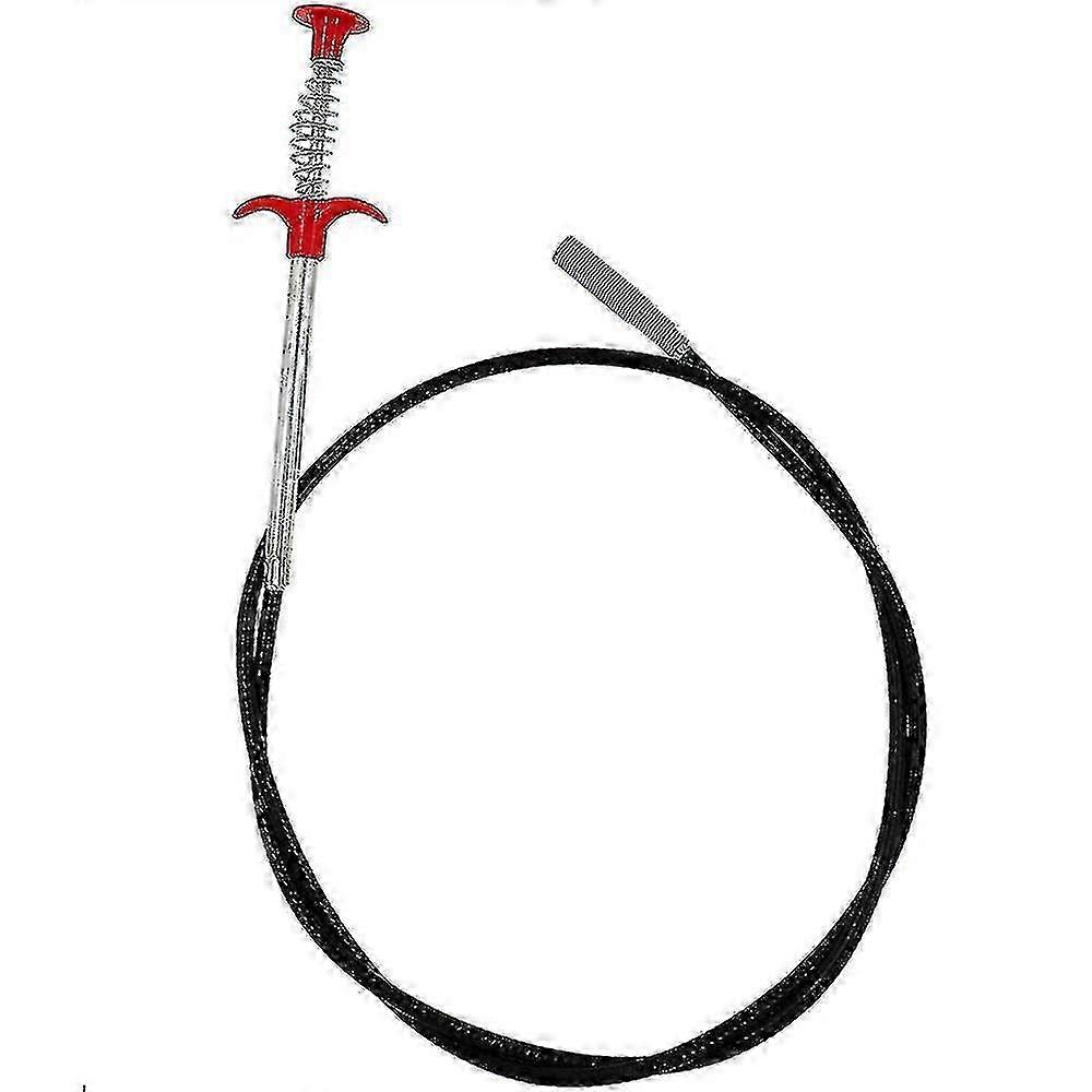 Bendable Grabber Tool for Cleaning Drains, Sinks, and Toilets