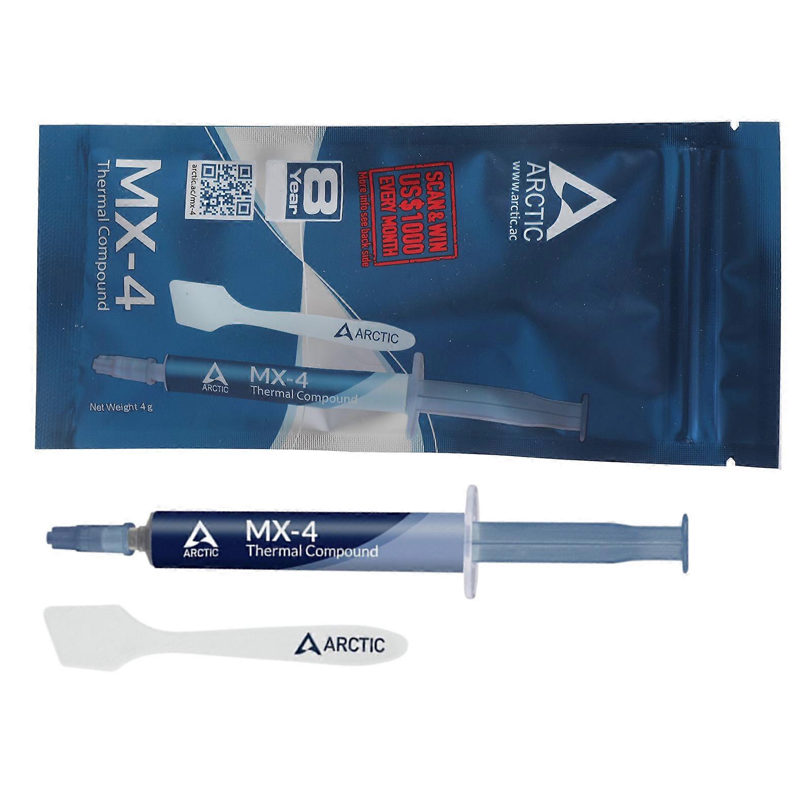 Multipurpose Thermals Grease for CPU GPU Heat Sink Optimization 4g Computer Component Cooling Solution Multicolor