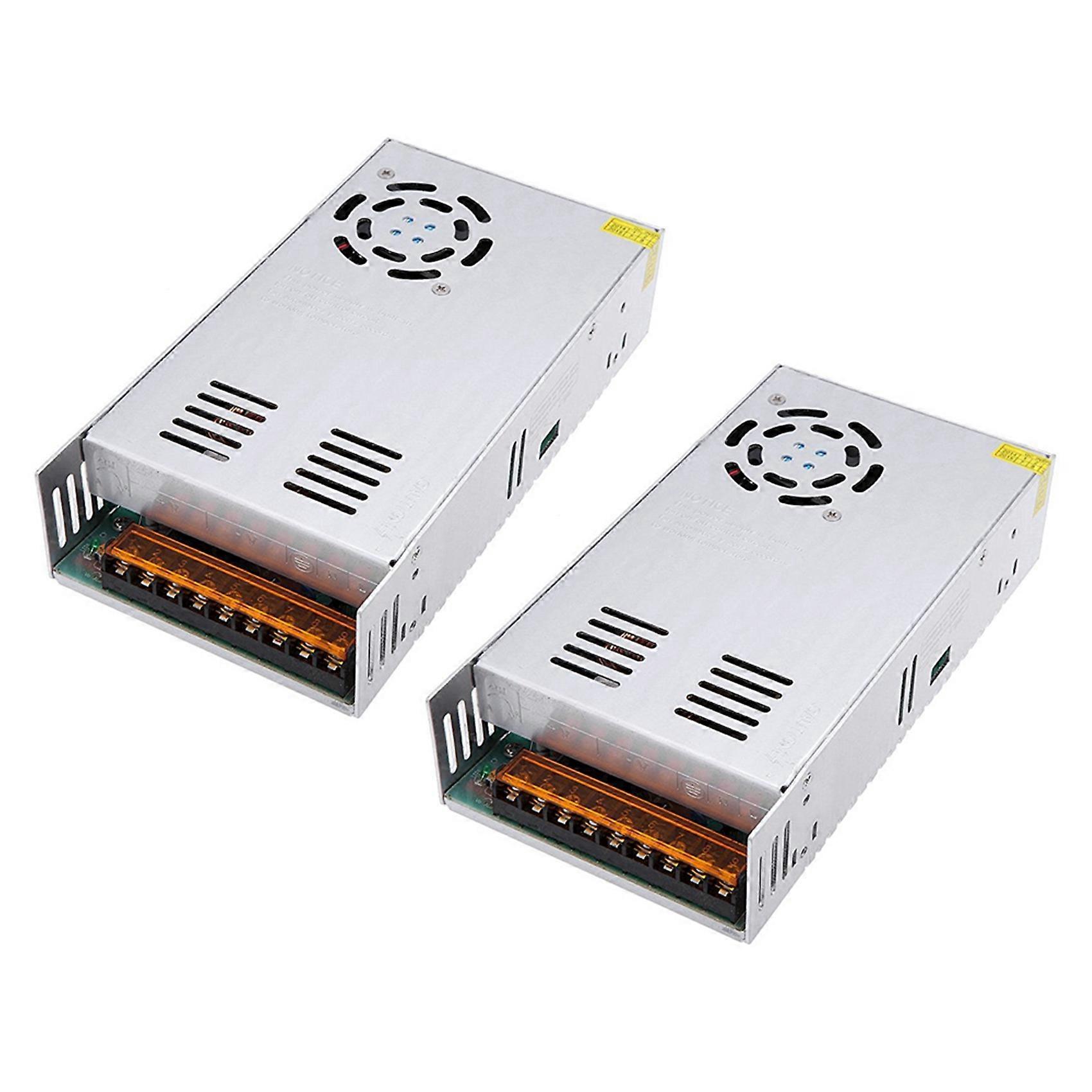 2X AC 110V / 220V to DC 24V 20A 480W Voltage Transformer Power Switch for LED Stripe