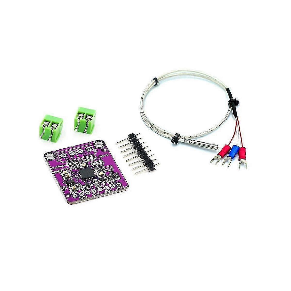 Max31865 Pt100/pt1000 Rtd-to-digital Converter Board Temperature Thermocouple Sensor Amplifier Modu