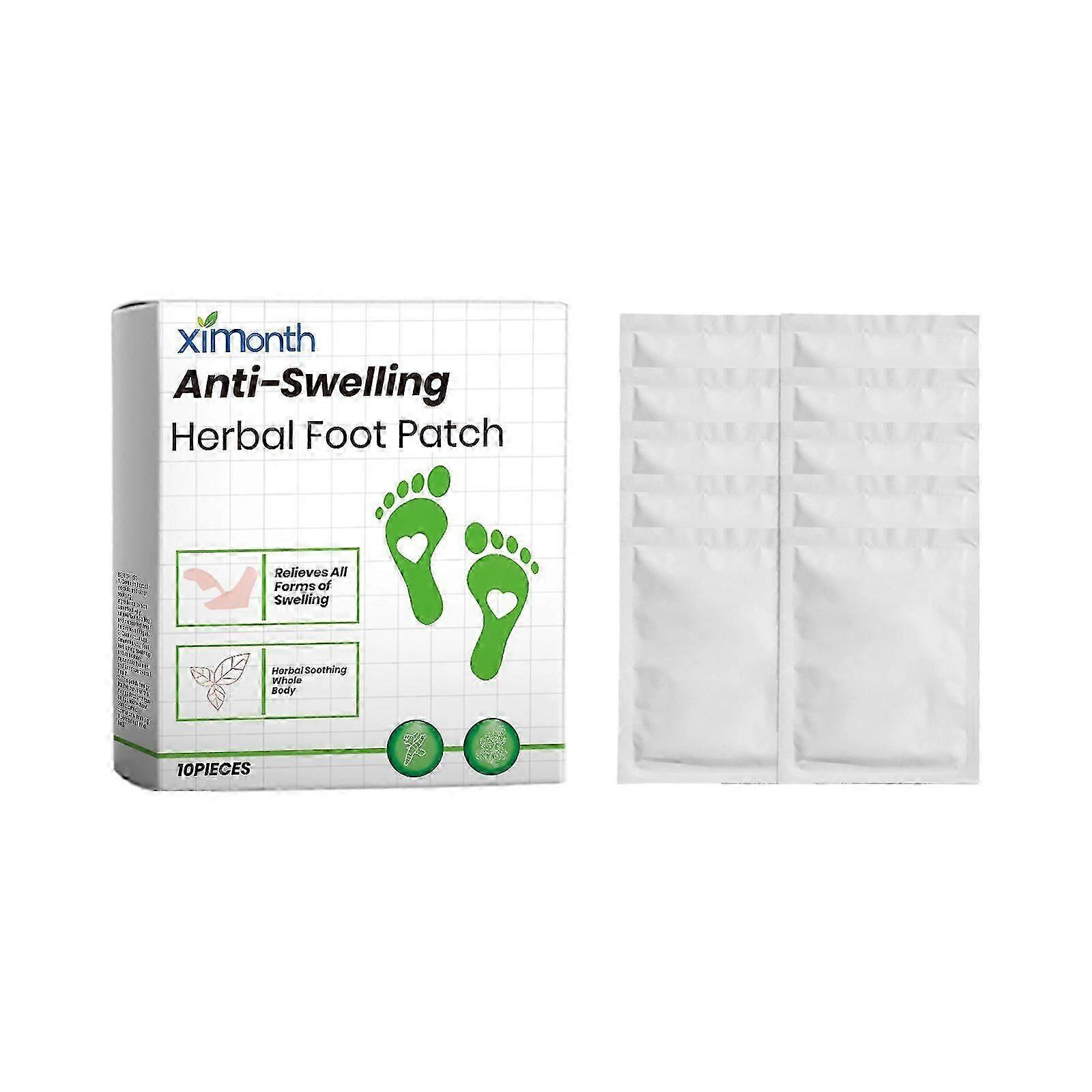 Herbal Foot Patch for Swelling Relief - Deep Cleansing & Relaxing Pads for Better Sleep