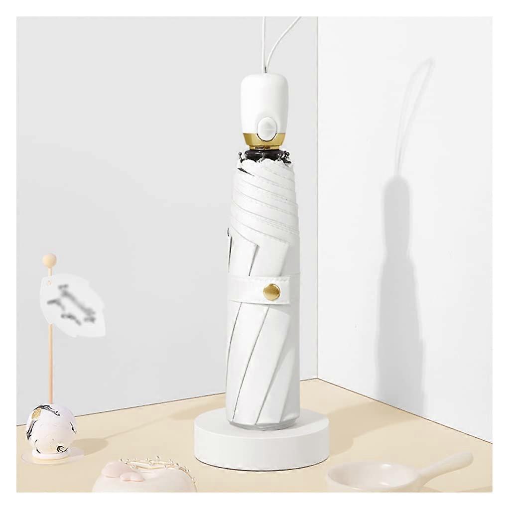 Compact Travel Umbrella with WindResistant Frame, Lightweight Automatic Folding Sunshade