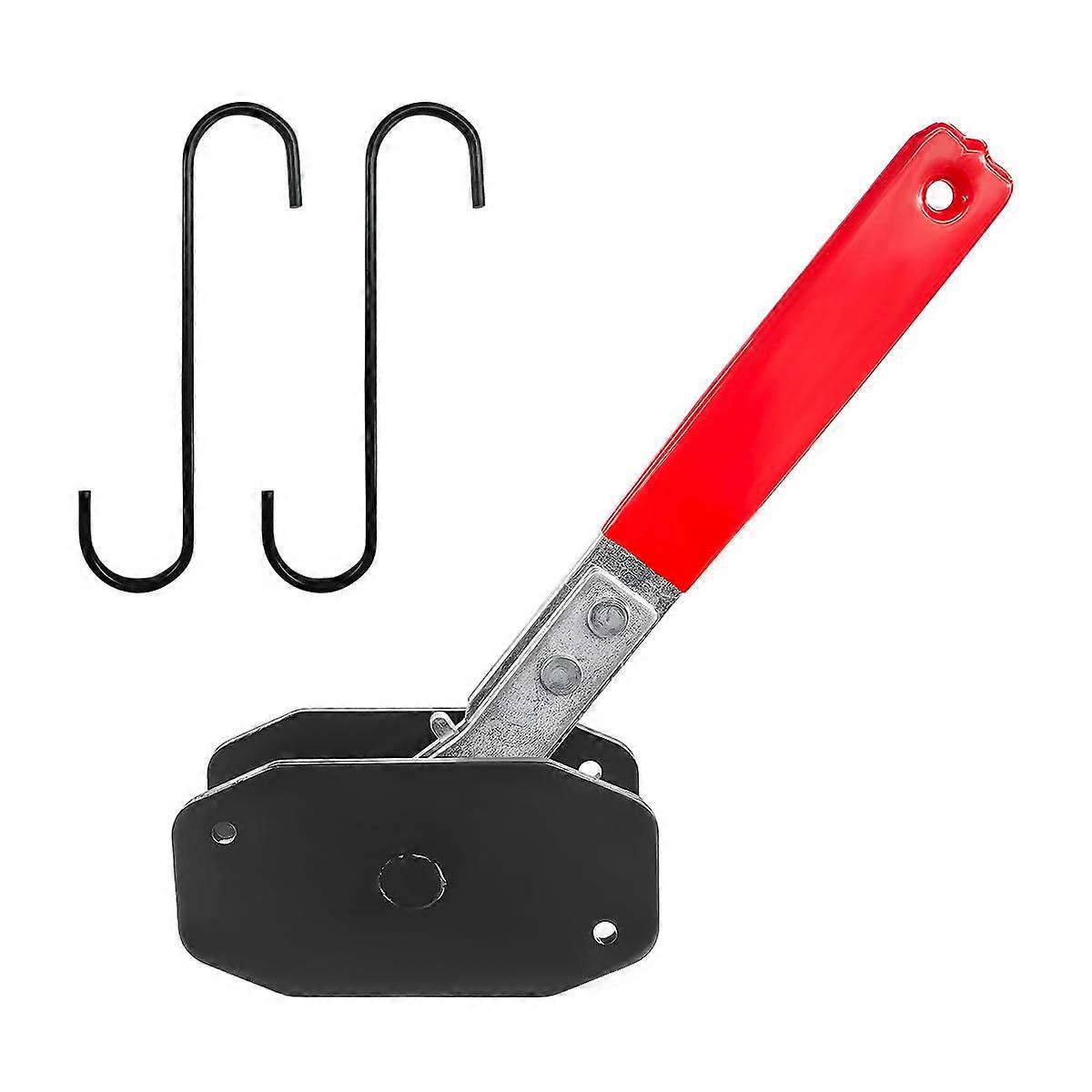 Brake Caliper Compression Tool with 360° Rotating Handle, Dual Piston Spreader for Car Brake  (Red)