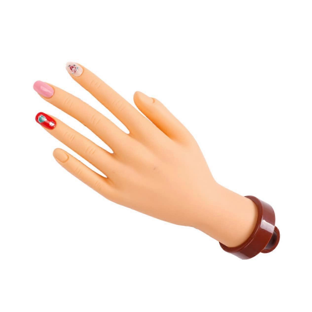 Nail Practice Hand Model with Realistic Simulation for Nail Art Training and Mannequin Display