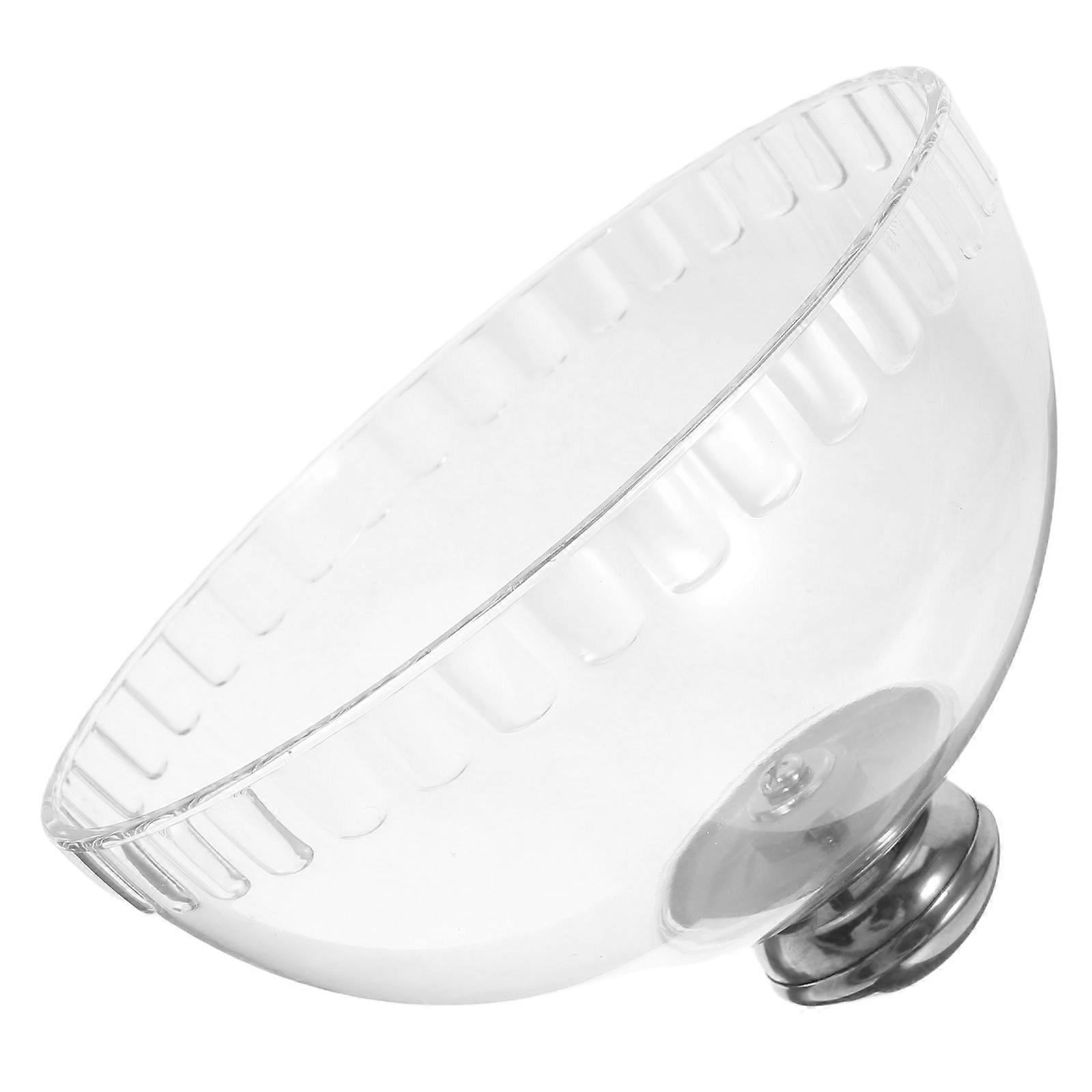 Clear Acrylic Cake Dome for Food Cover with Handle Dust Protector