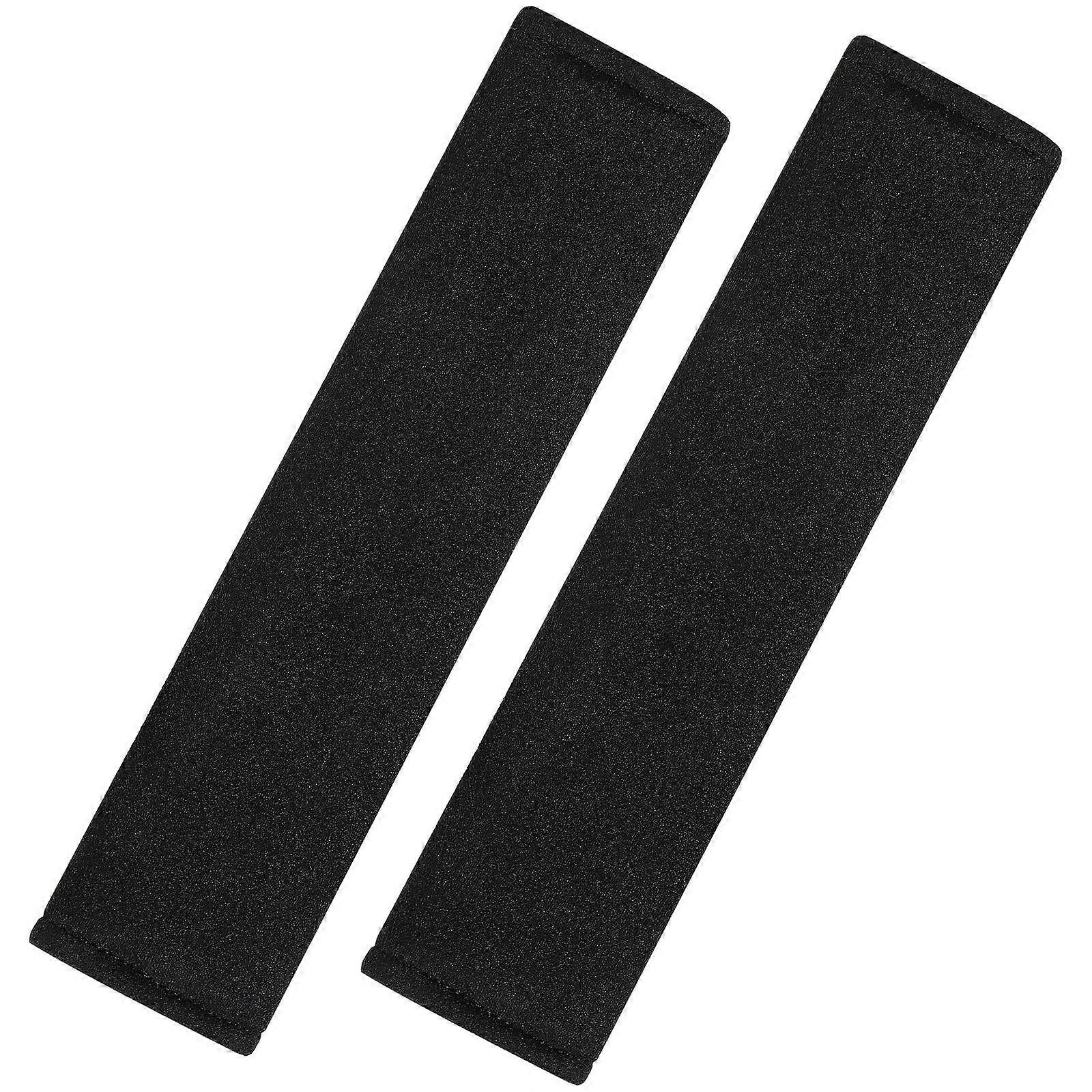 Comfortable Shoulder Pads for Use 2Pcs Black Polyester Pads