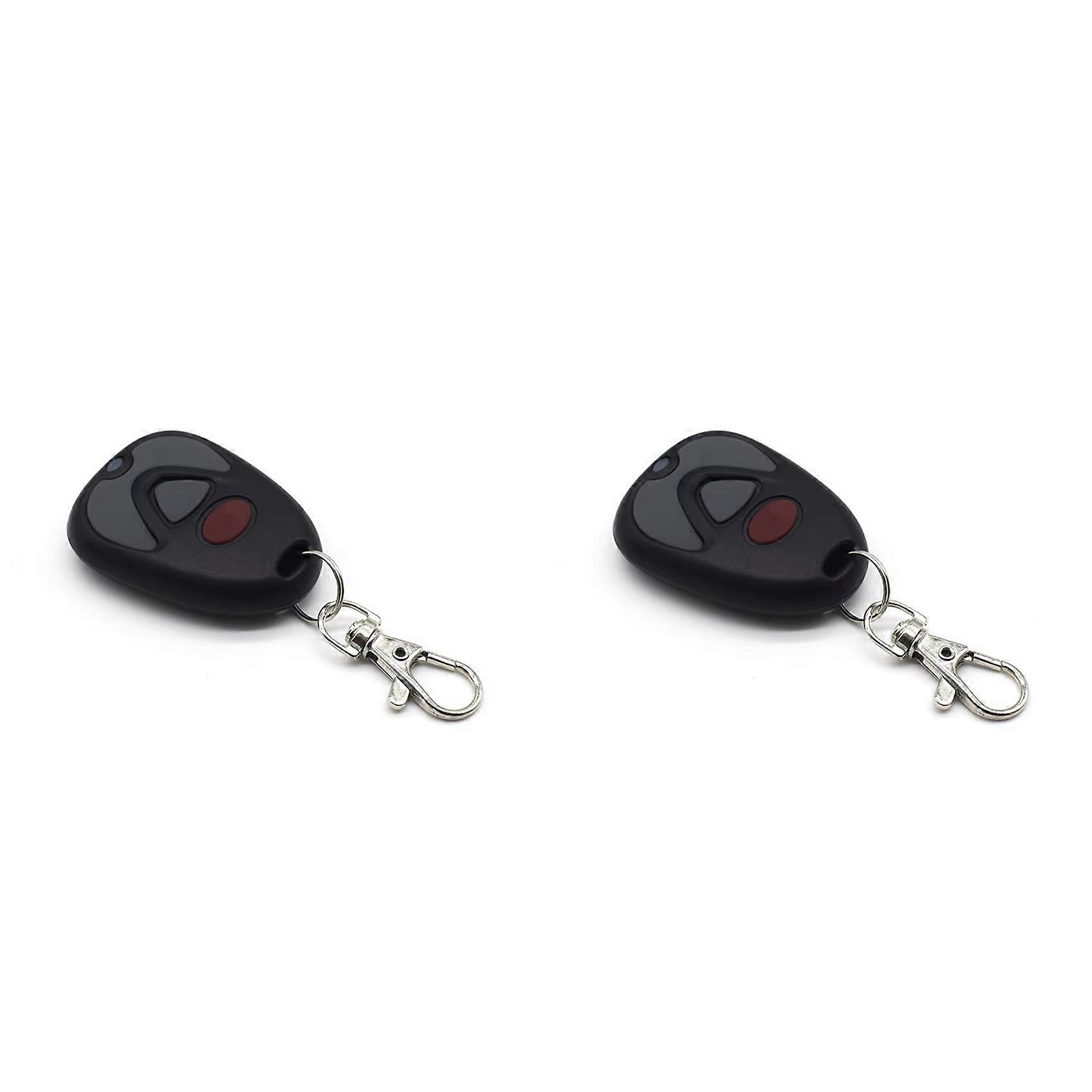 2X Garage Door Electric Door Remote Control 433 Mhz Duplicator Fixed Code 433.92mhz Transmitter Keychain Opener