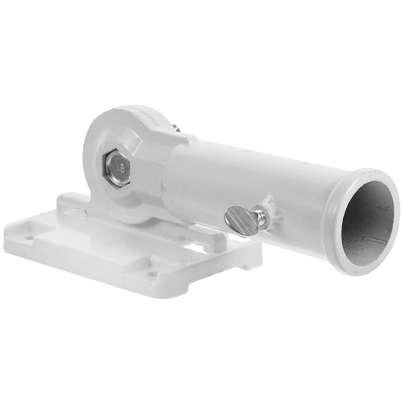 Flag Pole Holder Metal Mounting Bracket for Wall Use 2Pcs Set