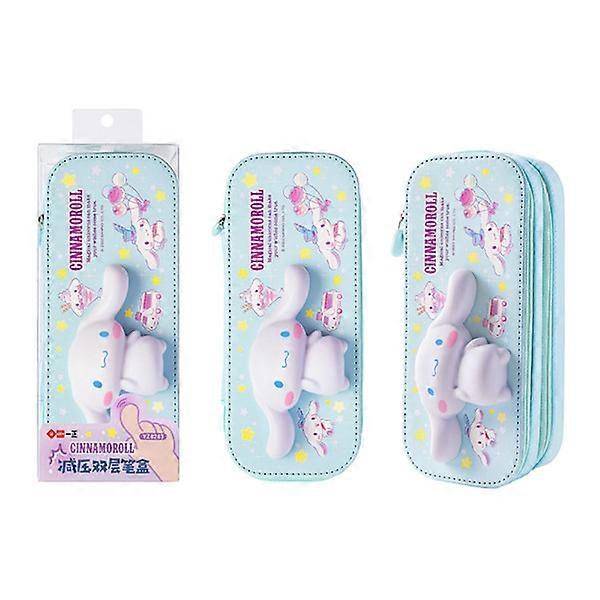 Decompression case Cinnamoroll Pen Bag H (DOUBLE LAYER)