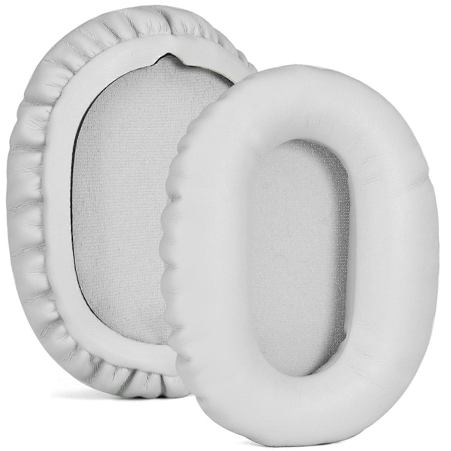 Replacement Ear Pads for Sony WHCH710N Protein Leather Memory Foam Cushions Noise Isolation Grey