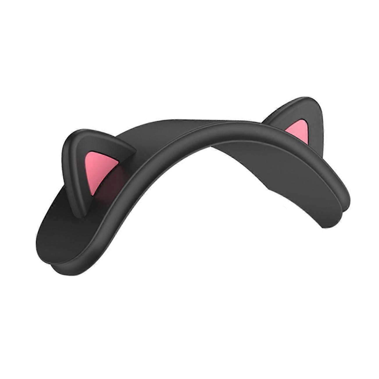 Cat Ear Headphone Cover Soft Plush Headband Protector Universal Compatibility Cushioned Beam Decorative Accessory
