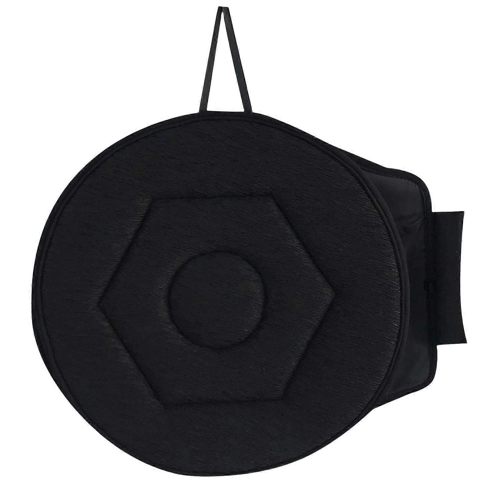 Car Swivel Seat Cushion 360° Rotation with AntiSlip Base and Handle for Elderly Mobility Support